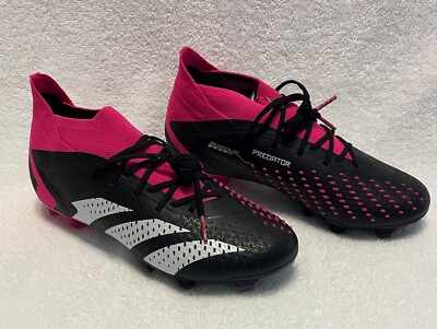 Adidas Predator トップモデルサッカーシューズ ブラック/ピンク Adidas Predator Accuracy.3 FG Soccer Cleats Black/Pink
