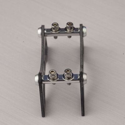 Vassoio di montaggio supporto in fibra di carbonio per servo standard Vassoio di montaggio supporto in fibra di carbonio per servo standard
