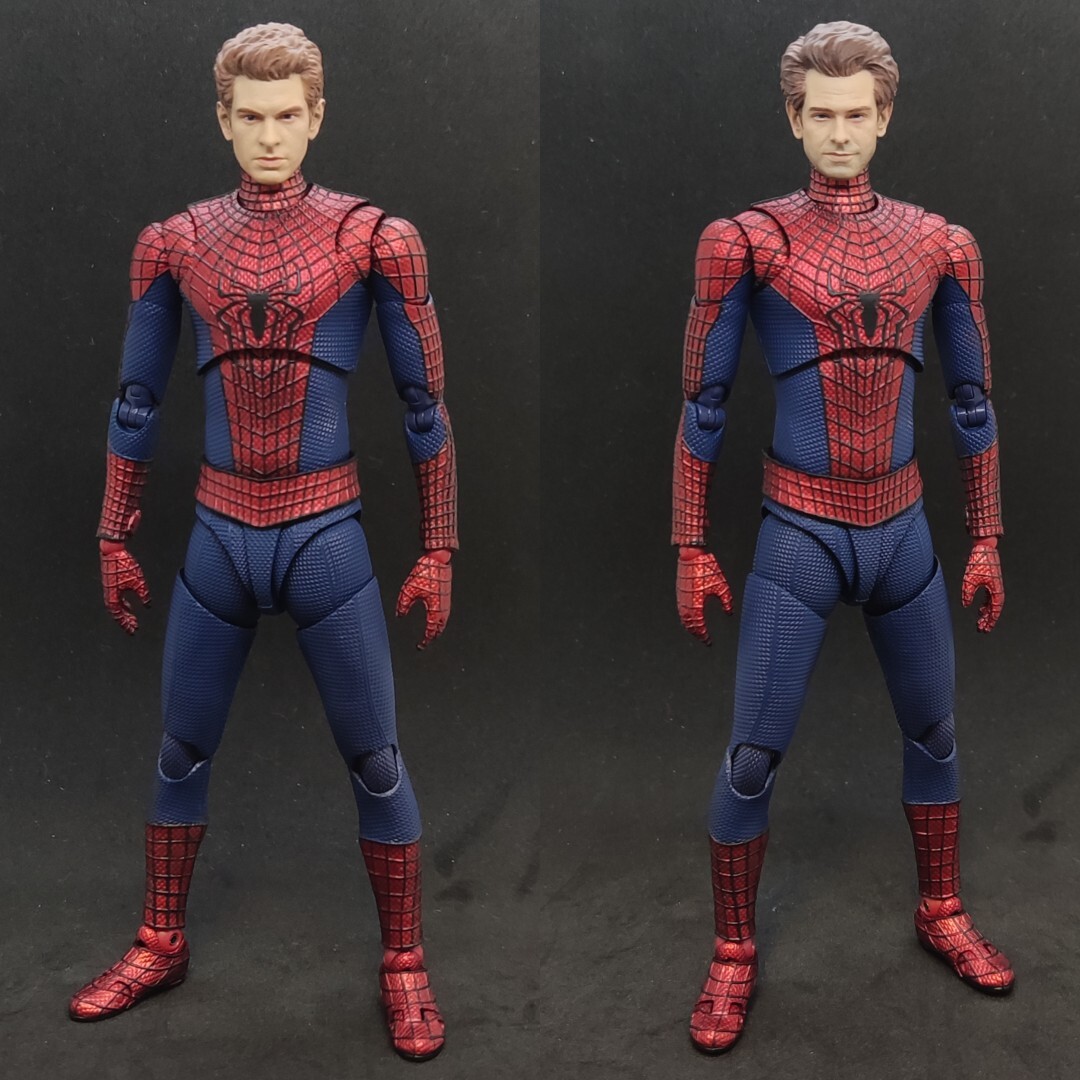 1/12th Painted Spider-man Andrew Garfield Head Sculpt Fit 6'' SHF