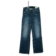 Pepe Jeans Olympia Women Hose Straight Leg Comfort Fit W25 L32 dunkel Blau NEU