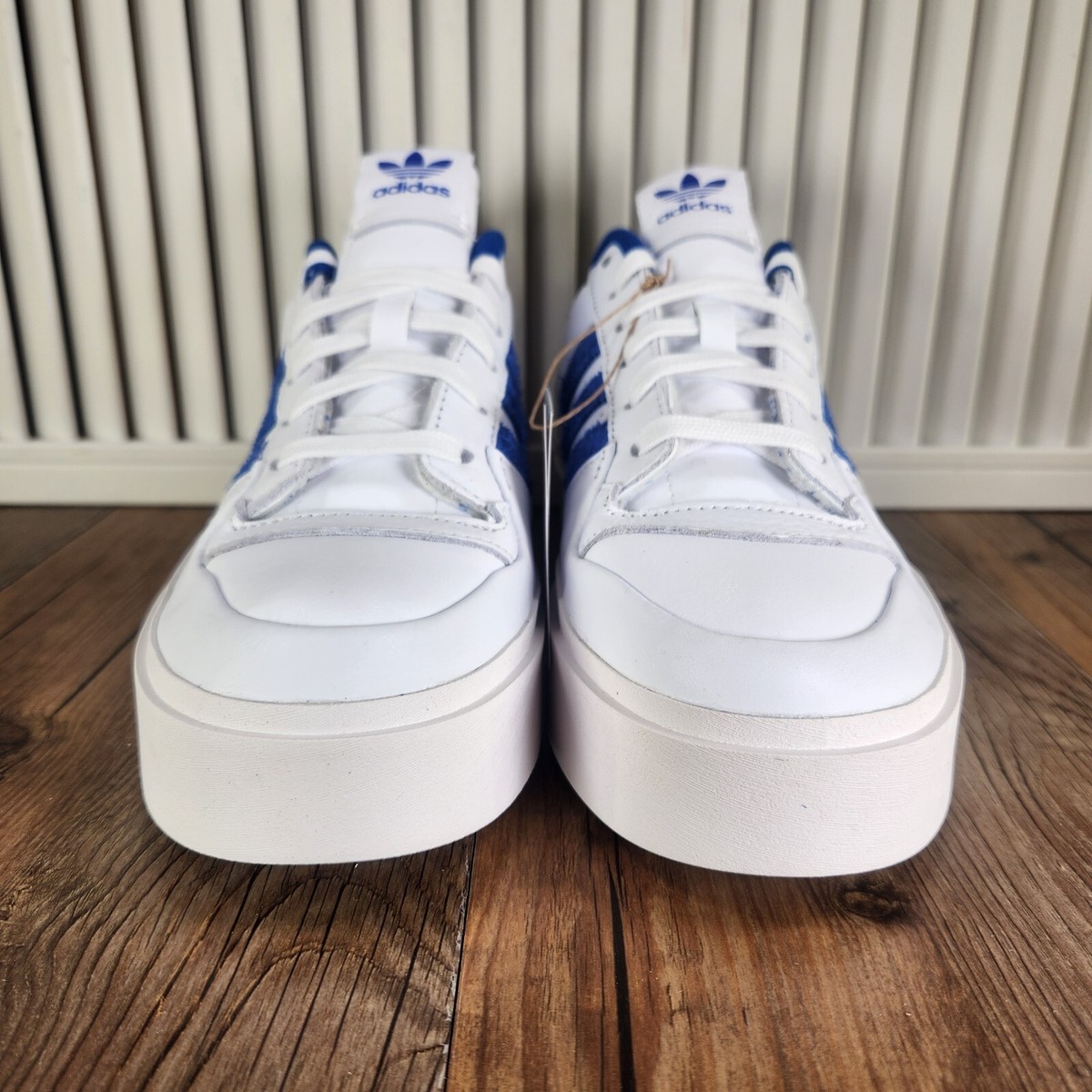Size 10 - adidas Forum Bonega White Royal Blue W for sale