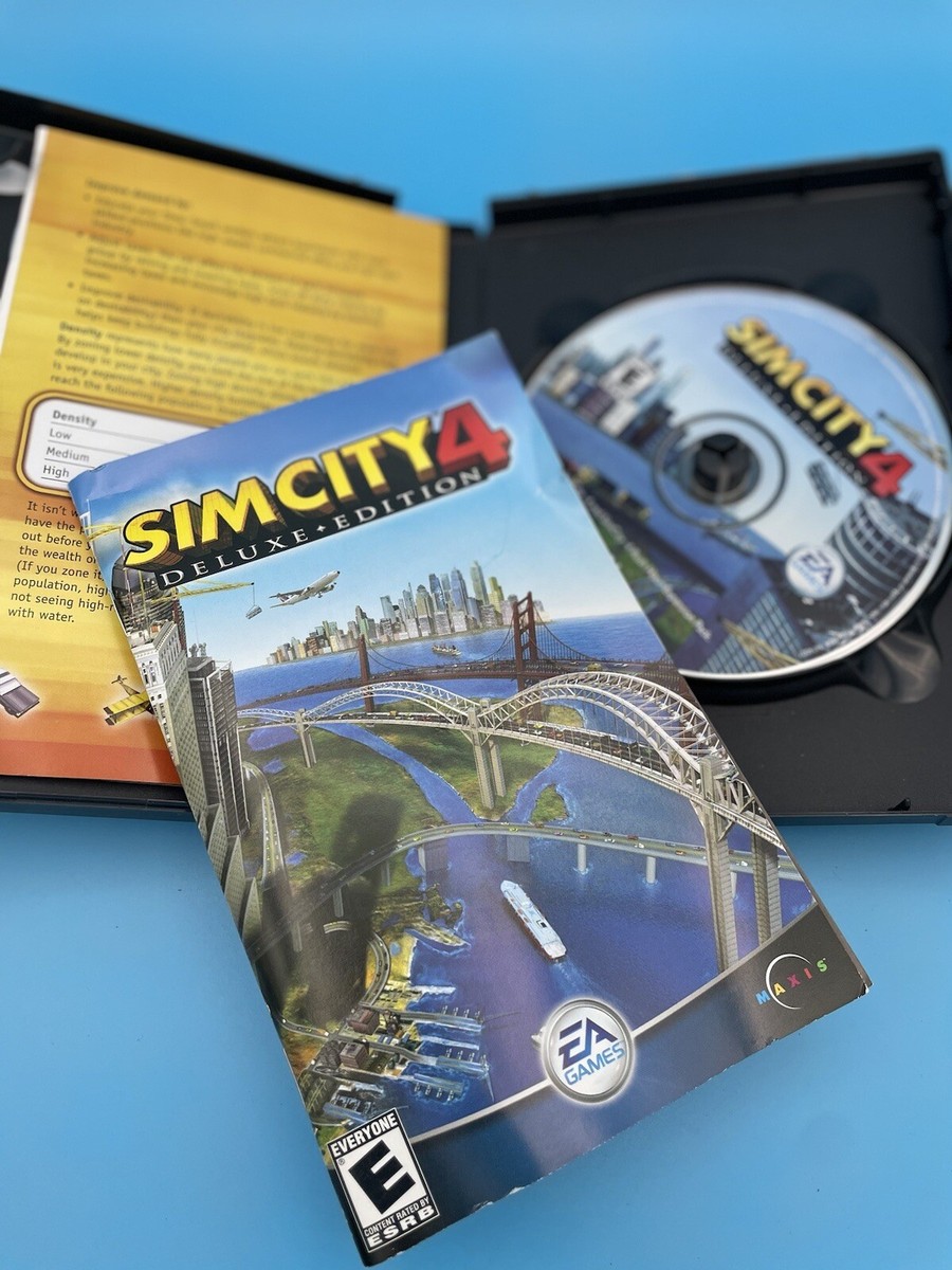 SimCity 4 (PC, 2003) Deluxe Edition 14633145731| eBay