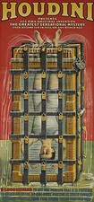 Harry Houdini 1916 Master of Mystery and Escape Magician Canvas Print 13.3x28
