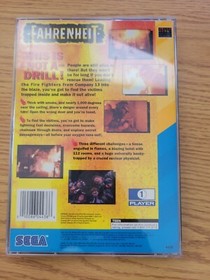 Fahrenheit - Sega CD 32X - Complete 2 Discs With Manual CIB