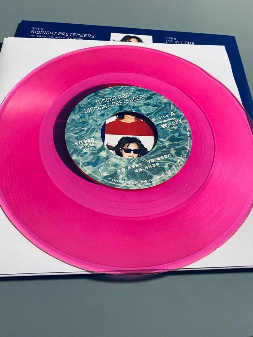【新品・未開封】Chai Pink LP Otemoyan Record Tomoko Aran Fuyu Kukan Pink Color Vinyl LP Japan City Pop