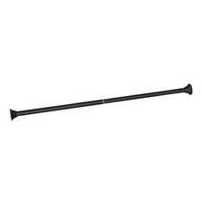 MOEN TR1000BL Matte Black Adjustable Tension Rod 5'-6' , 60" - 72" Inches