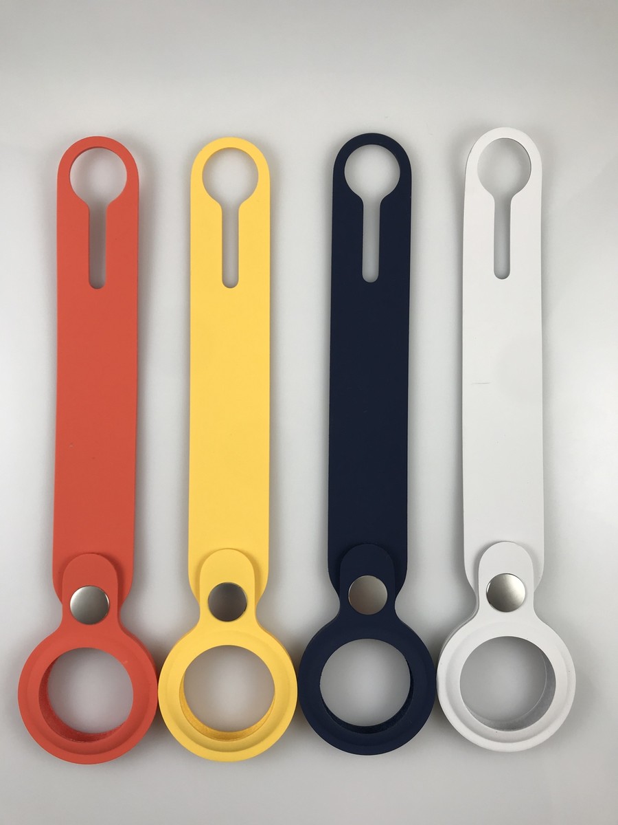 Original Genuine OEM Apple AirTag Loop / AirTag Leather Key Ring