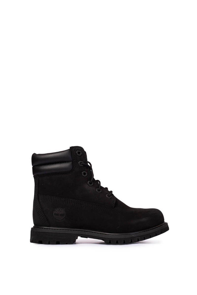 TIMBERLAND Women's black nubuck Waterville inch double collar