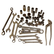 Craftsman Forged Alloy S-k Tools Ratchets Wrenches Sockets Mixed Lot Of 23