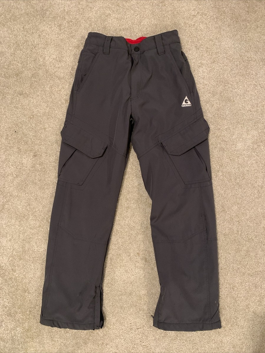 Gerry Men's Snow Pants - Fleece Lined, Water-Resistant, With Adjustable Waist & Gaiters For Winter Sports & Cold Weather