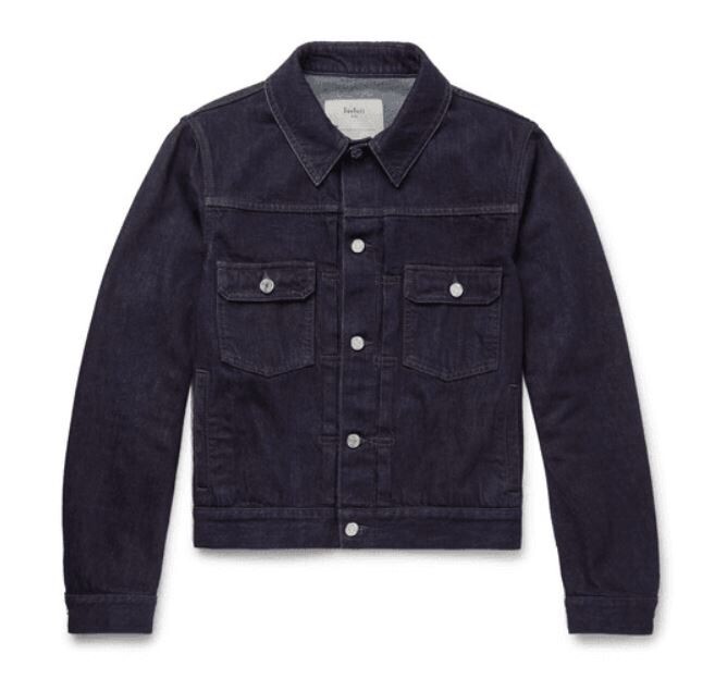 Brand New Berluti Slim Fit Selvedge Denim Jacket Sz 54, L/XL Sold 