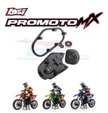 GPM ALLOY 7075 GEARBOX HOUSING SET LOS262008 FOR LOSI 1/4 PROMOTO-MX DIRT BIKE