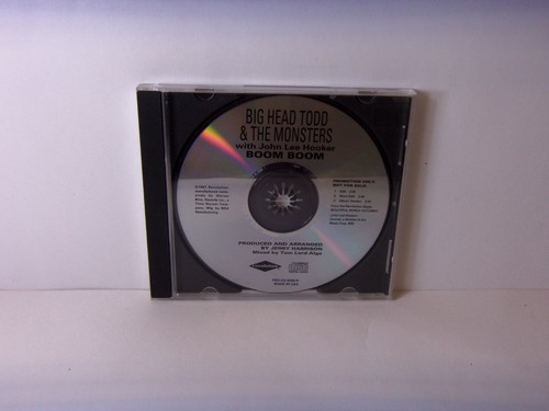 PROMO CD SINGLE - BIG HEAD TODD & THE MONSTERS w JOHN LEE HOOKER "BOOM BOOM"