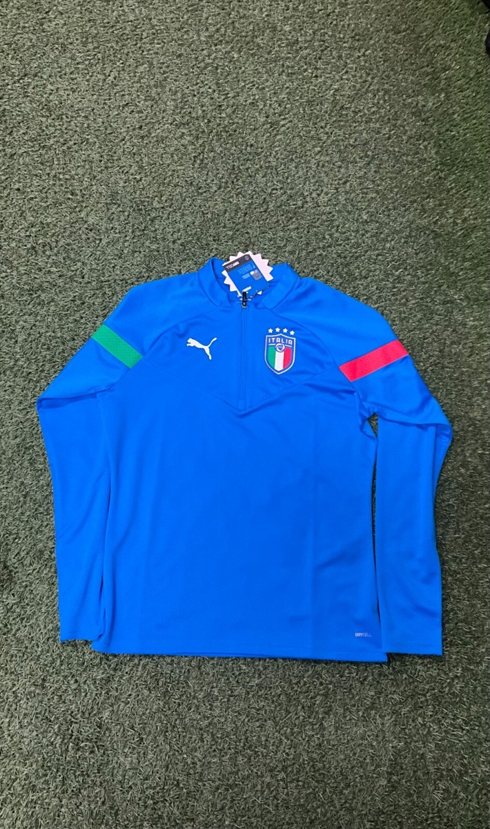 Puma Men's Italy 1/4 Zip Training Top Jacket World Cup 2022 | eBay