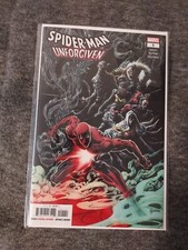 SPIDER-MAN: UNFORGIVEN #1 (KYLE HOTZ MAIN COVER) COMIC BOOK ~ Marvel Comics 