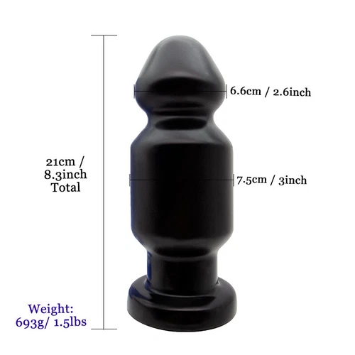 3 Color Extra Large XL Anal Stretching Butt Plug Anus Dildo Trainer Sex Toys