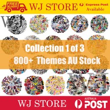 Part 1 of 800+ Themes Anime/Cartoon/TV Show/Game Stickers Skateboard Waterproof