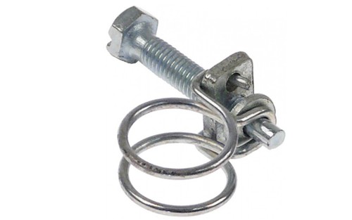 20pezzi Morsetti Per in Acciaio Inox Cuscinetto in Gomma Fascette