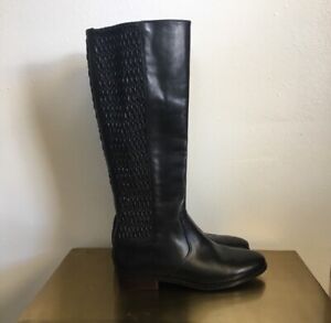 cole haan tall black boots