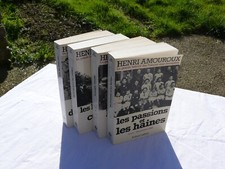 Henri Amouroux La Grande Histoire des Français sous l'occupation 4 volumes 