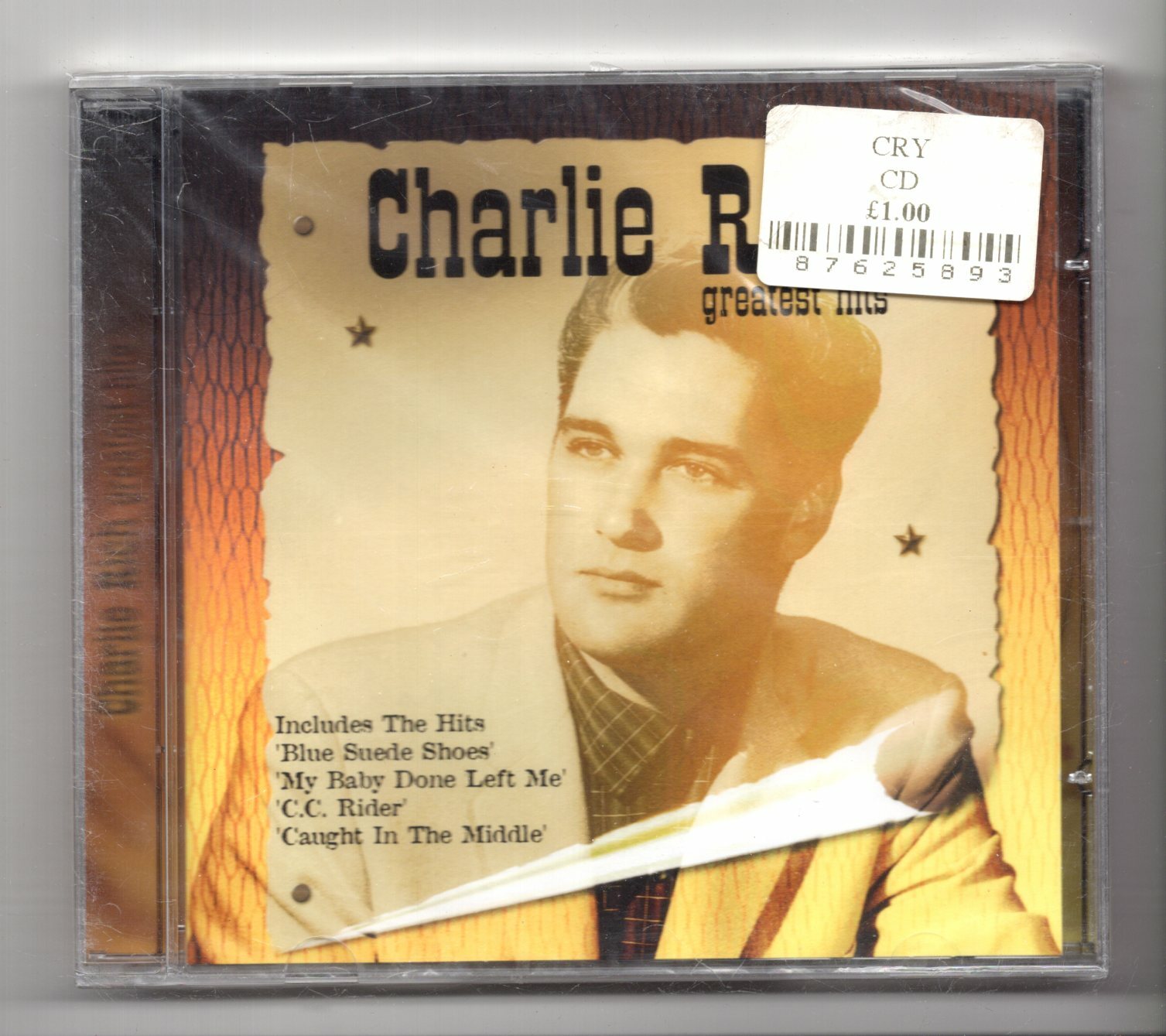 (JT625) Charlie Rich, Greatest Hits - 2001 Sealed CD