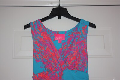 Lilly Pulitzer Moana Wrap Maxi Goddess of the Sea Dress Size Small S | eBay
