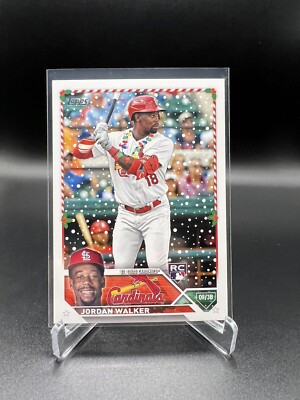 Jordan Walker RC #H154 SP Rare Short Print 515 Lights 2023 Topps Holiday