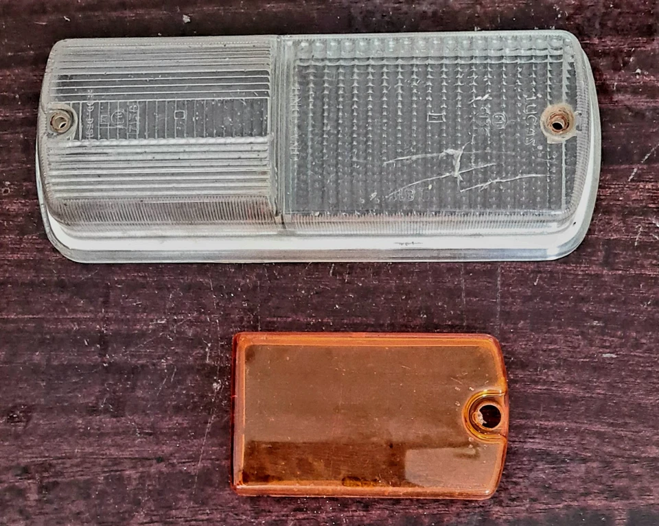 Mini/Leyland, Indicador Delantero Y Trasero Plásticos Y Lámpara De Parada Trasera, Bueno Foto 2 de 4