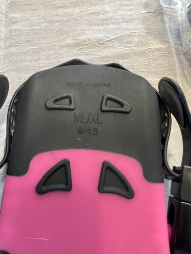 Snorkel Fins Adjustable Buckles Swimming Flippers Short Silicone Scuba Diving Sh - Picture 8 of 10
