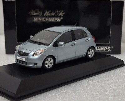 Toyota Yaris P9 Silver 2006-2011 1:43 Minichamps EXTREMELY RARE
