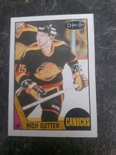 O-Pee-Chee 1987 Rich Sutter Card# 258