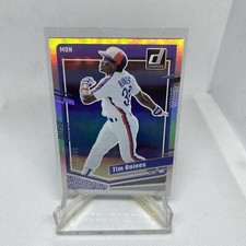 2023 Panini Donruss Baseball #223 Tim Raines Career Stat Line #'d /500