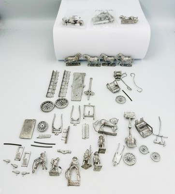25mm Crusader Figs SYW Limber/Wagon/Crew and Supplies *unbemalt*
