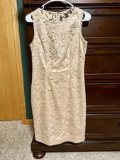 NWT Vince Camuto Gorgeous Champagne Dress Size 4!  Weddings, Cocktail, Business!