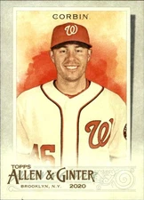 Patrick Corbin Washington Nationals #142 2020 Topps Allen & Ginter