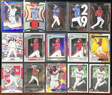 JAMES WOOD 2023 Donruss Optic RATED PROSPECT BLUE AUTO /75 - Nationals RC Lot 15