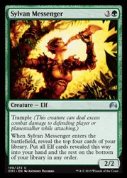 Sylvan Messenger #199 Magic Origins MTG