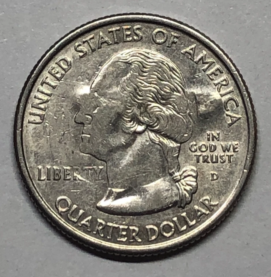 2003 D Maine quarter counterstruck error - Image 2 of 2