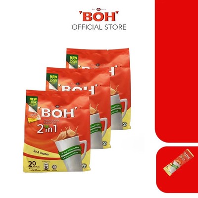 BOH Instant Tea Mix 2 In 1 Tea & Creamer  20s x 11.5g - 1 Pack