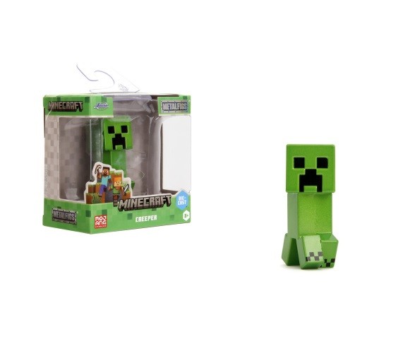 Jadatoys 9334340314R00 - Minecraft 2.5"" Figure Creeper (12 Pcs) - New