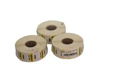 3 Rolls Tuesday Day Of Week Removable Food Labels 1x1 1000/Roll Made In USA