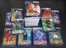 2024-25 Topps Chrome Blue Basketball Refractor Lot (124 Cards) Rookies & Stars