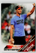 Geoff Britten 2016 Topps #FP-14 First Pitch Baltimore Orioles