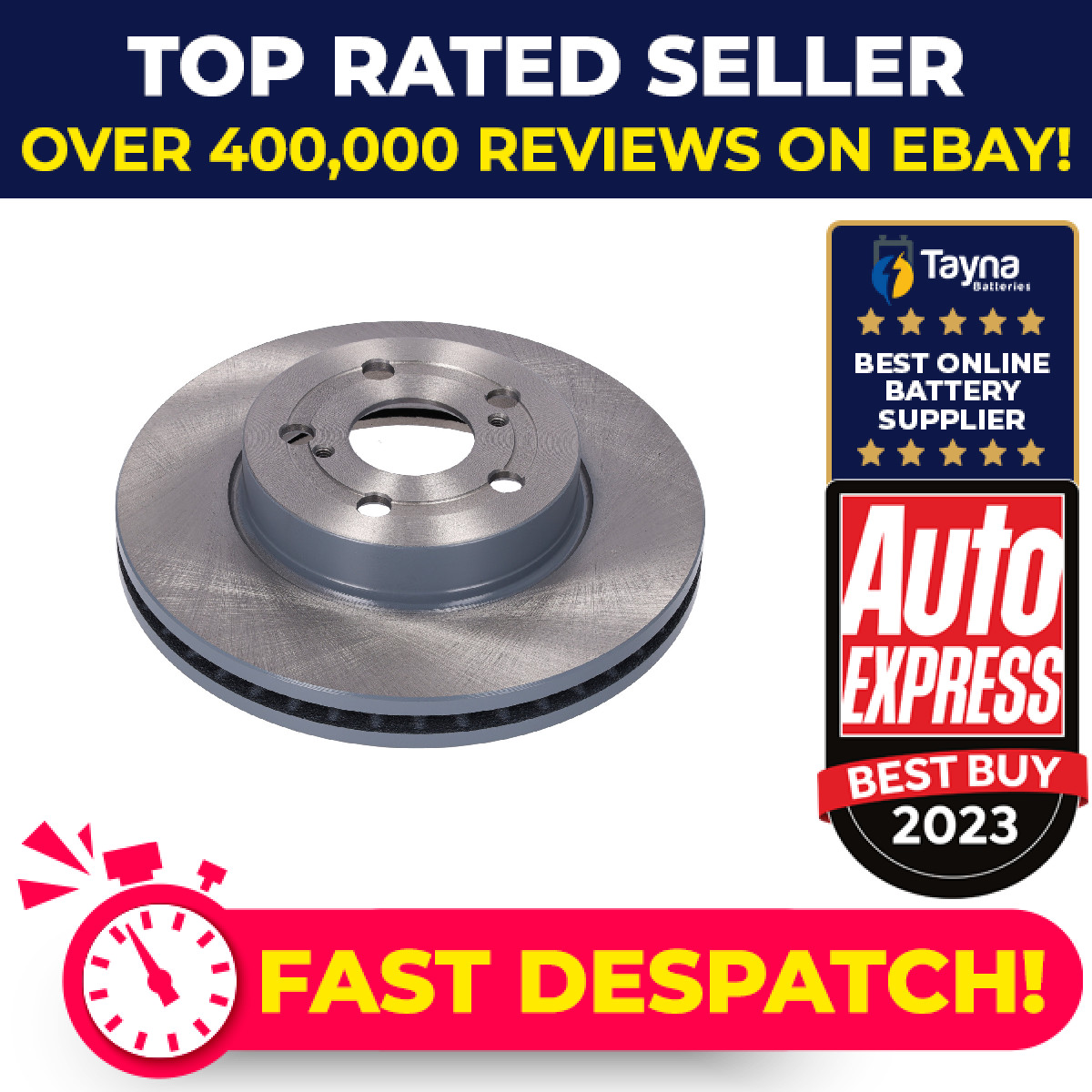 2x Brake Discs Pair Vented Front 260mm 184696 Febi Set 1M0426251 43512K0030 New