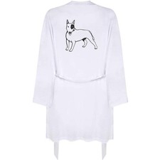 'Bull Terrier' Adult Dressing Robe / Gown RO027459