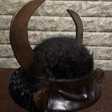 Japanese armor Kabuto Helmet Life-size for adult wearable samurai Yoroi