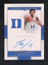 2016 National Treasures Collegiate 1725 Brandon Ingram 8 Rookie Auto Rc 06jk
