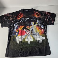 Vintage Metallica Master Of Puppets T-shirt XL 1991 Brockum