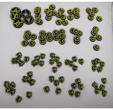 Disney Lorcana Tokens Set   /  Counters, Damage Tokens, Status Markers