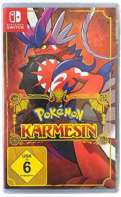 Nintendo Switch -Pokémon Karmesin- Spiel in OVP / Top Zustand / Getestet